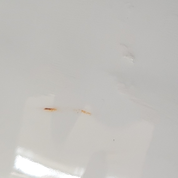 Vintage Farmhouse white ceramic Shell Design Serving Platter - Picture 15 of 16